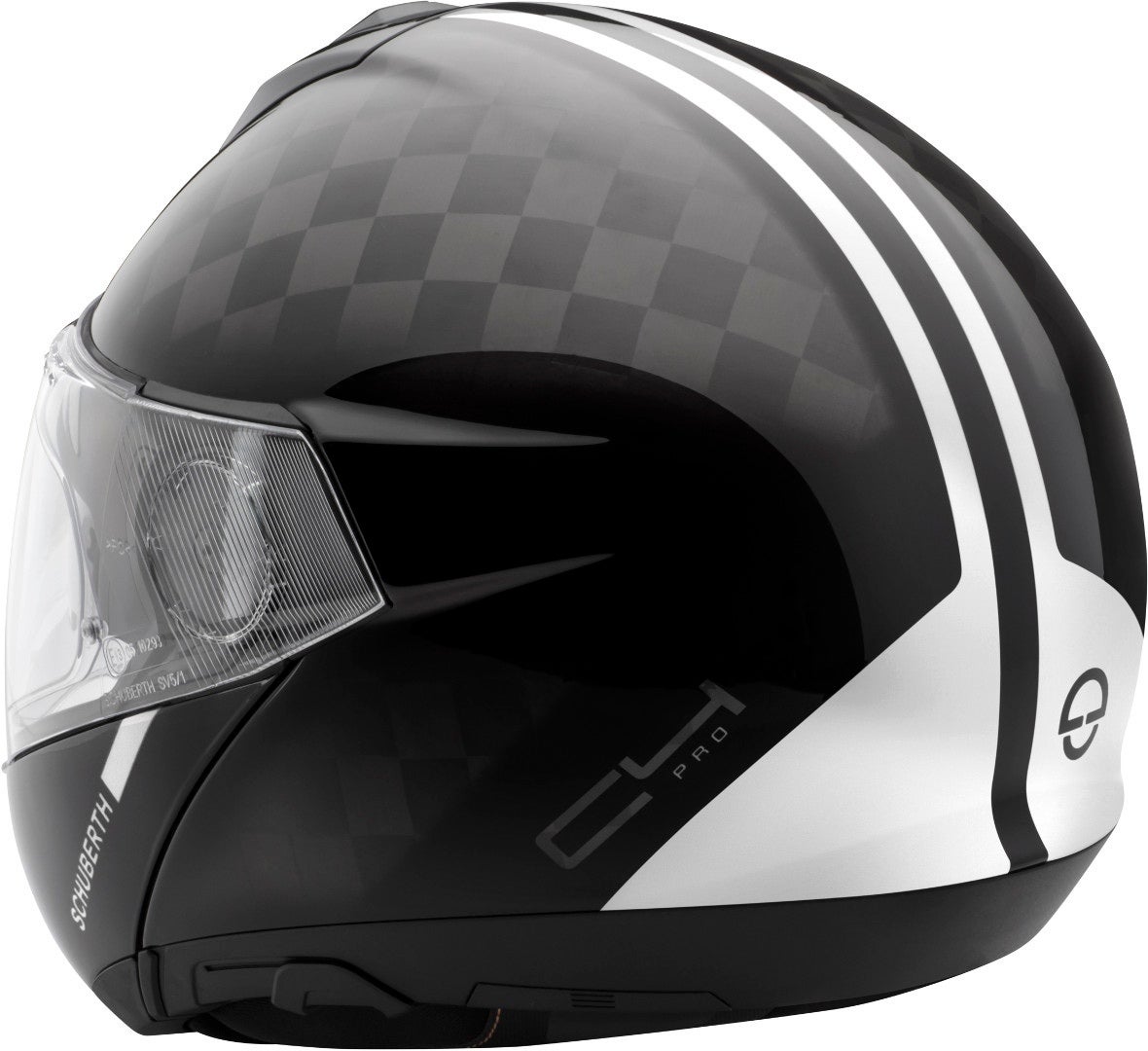 Schuberth C4 Pro Carbon Fusion Capacete preto/branco XXL (63) Figura 3