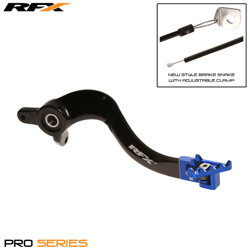 RFX Palanca de freno trasera Pro FT (Negro/Azul)