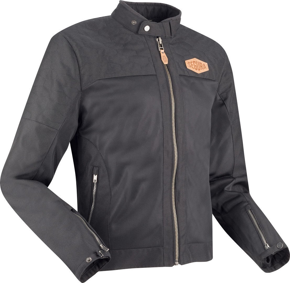 Segura Richter Motorrad Textiljacke schwarz 3XL Abbildung 1
