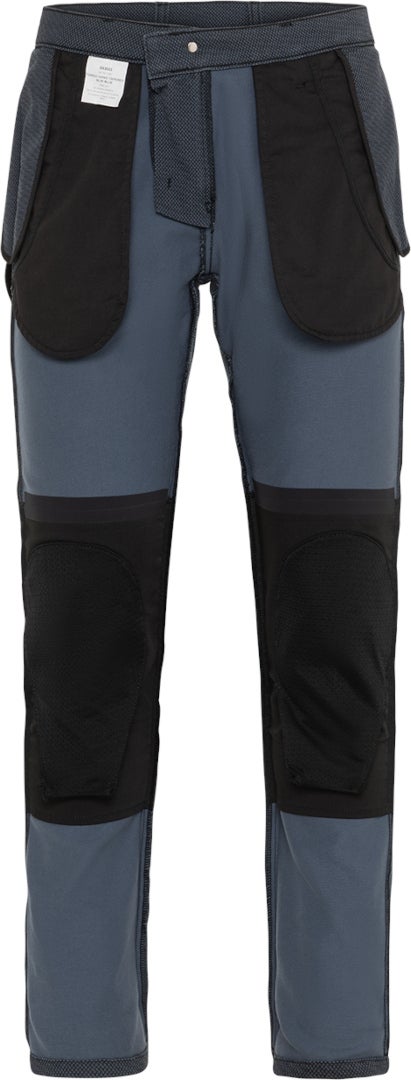 Side view of Rokker Tweed Chino Tapered Slim Motorcycle Textile Pants