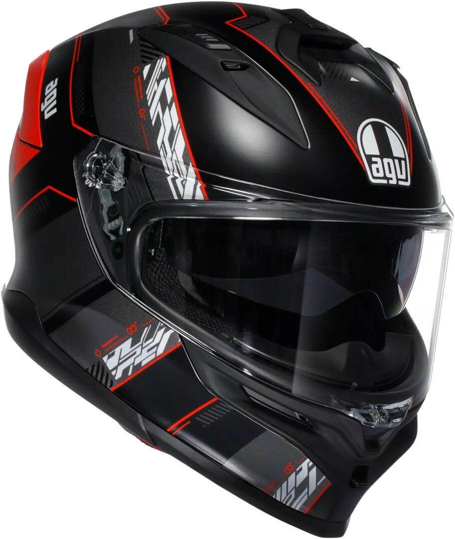 AGV K7 Kyber 2.0 Helm Zwart/Rood XXL (63/64) Figuur 1