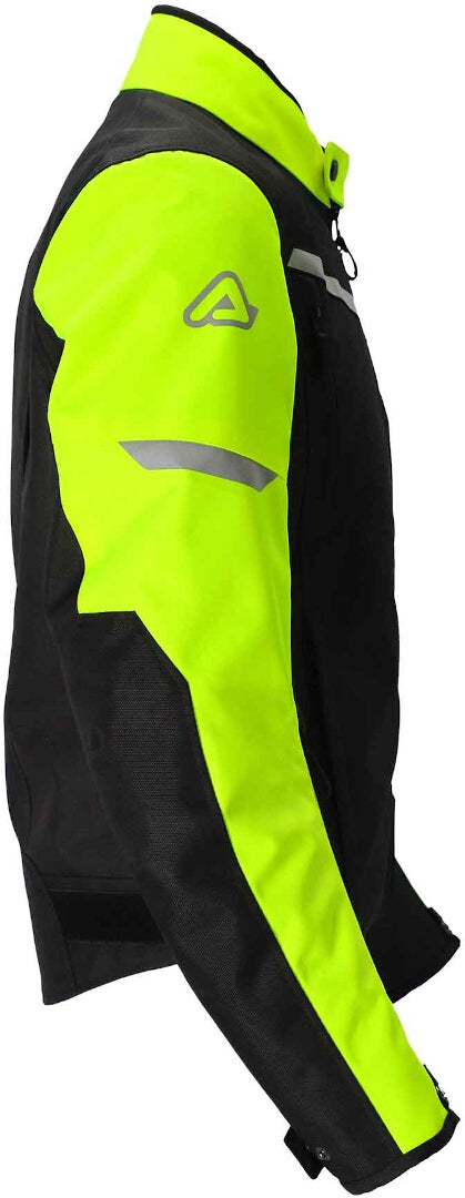 Acerbis X-Street Ladies Motorcycle Textile Jacket black/yellow M Figure 4