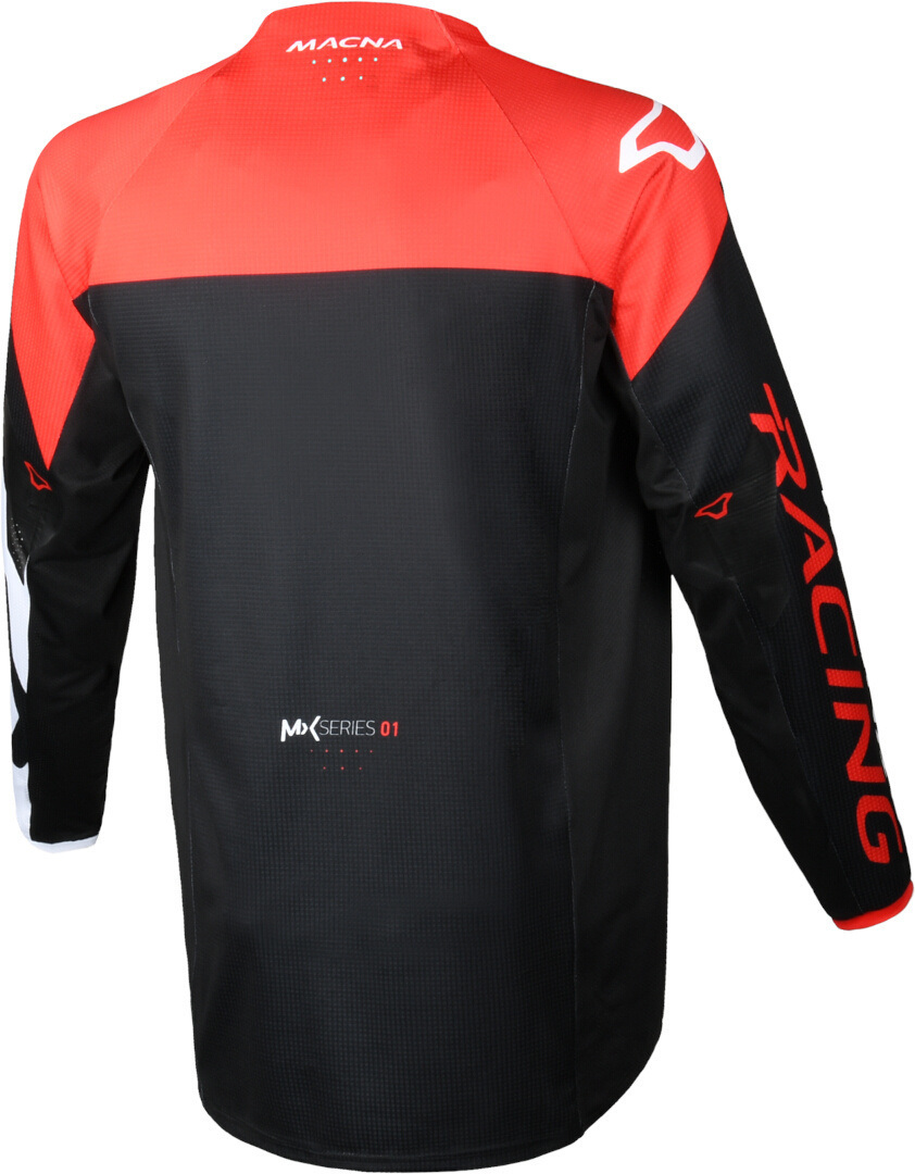 Macna Backyard-1 Maillot de motocross Noir/Rouge/Blanc L Figure 2