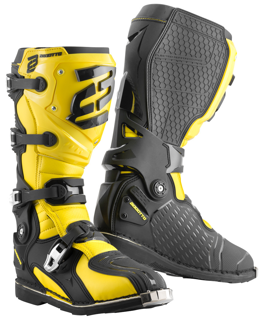 Bogotto MX-7 S Motocross støvler gul/sort 39 Figur 1