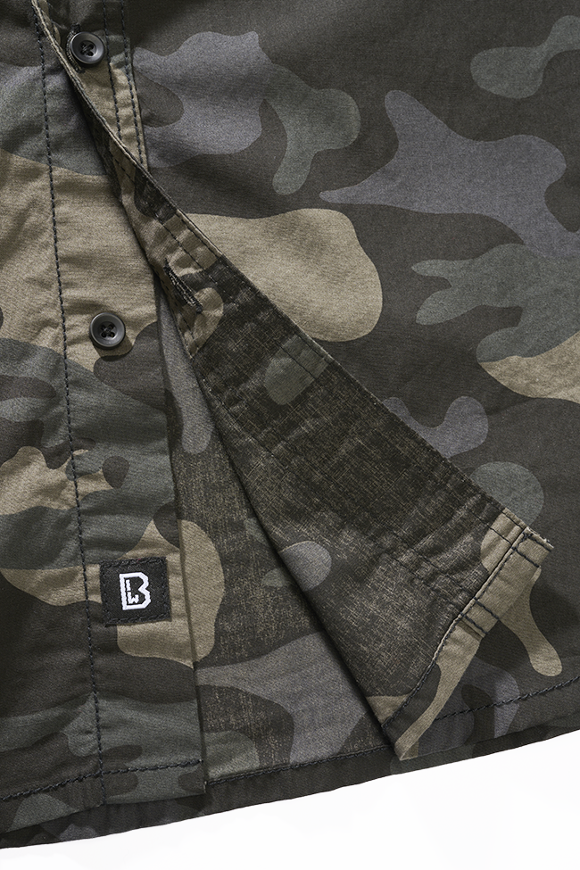 Brandit Roadstar Kurzarmhemd dunkles camouflage 6XL Abbildung 5