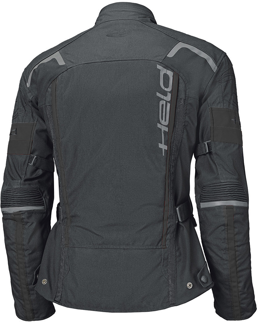 Held 4-Touring II waterproof Motorcycle Textile Jacket black/grey 9XL Figure 2