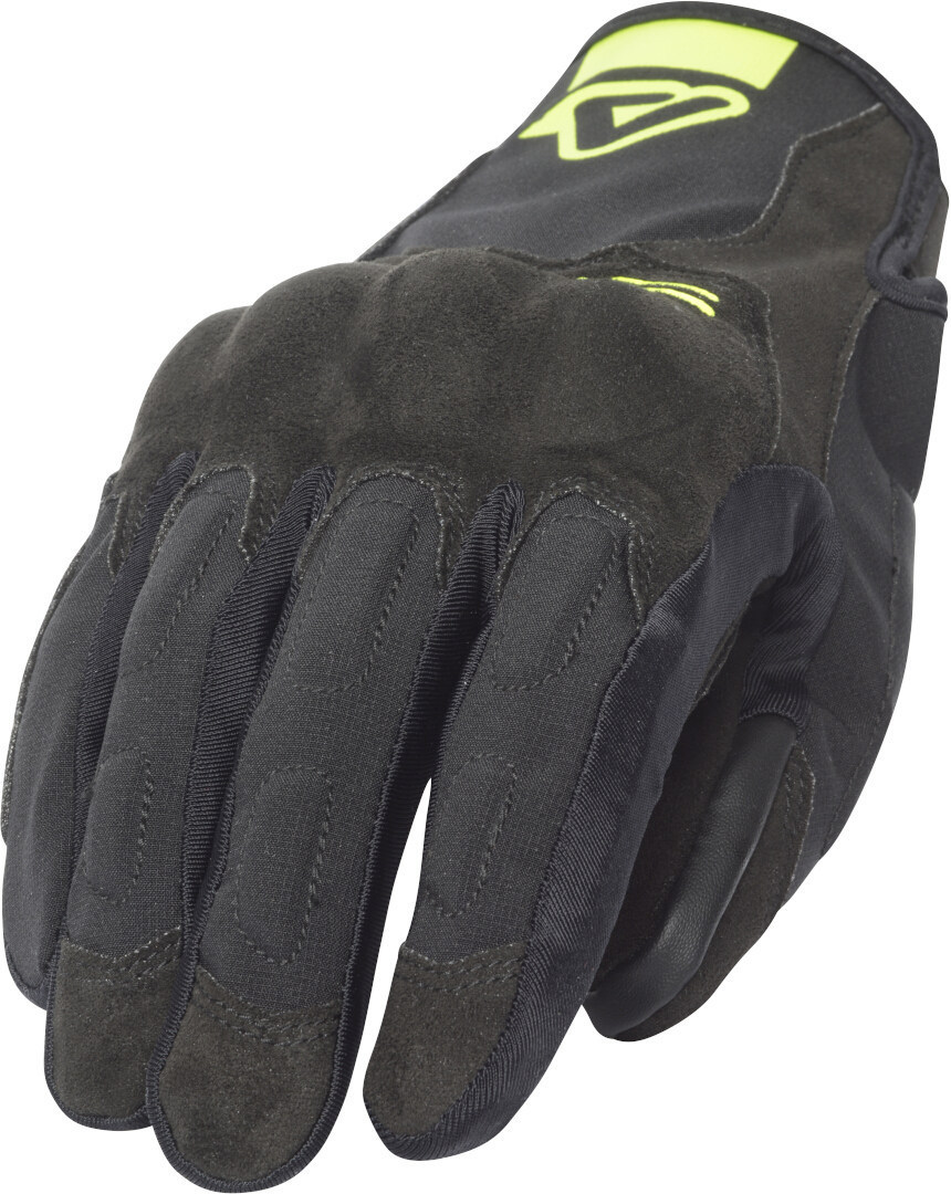 Acerbis Scrambler Mănuși de motocicletă negru/galben 2XL Figura 1