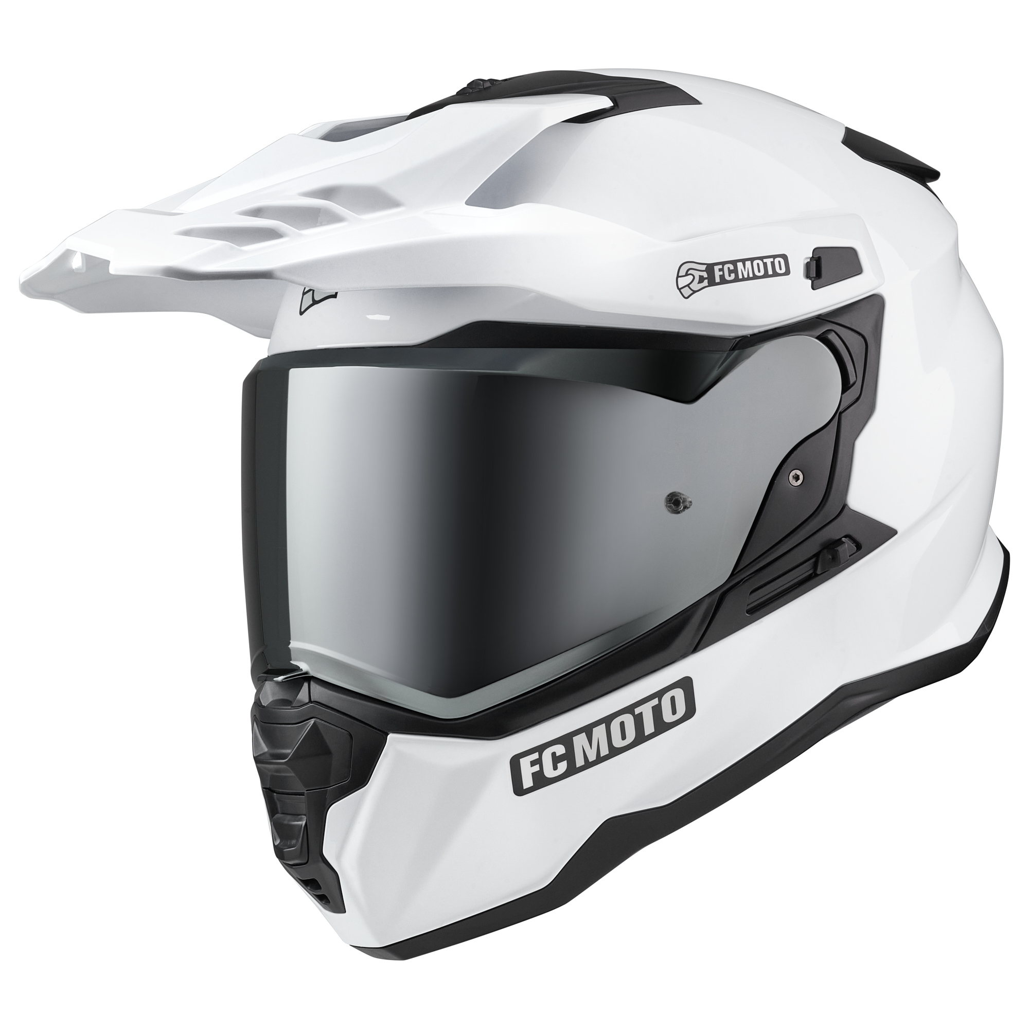 FC-Moto XP-22S Cască Enduro alb M (57/58) Figura 4