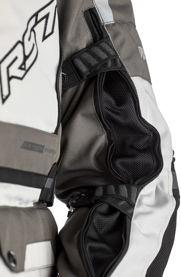 RST Adventure-X Motorcycle Textile Jacket white/grey L Figure 4