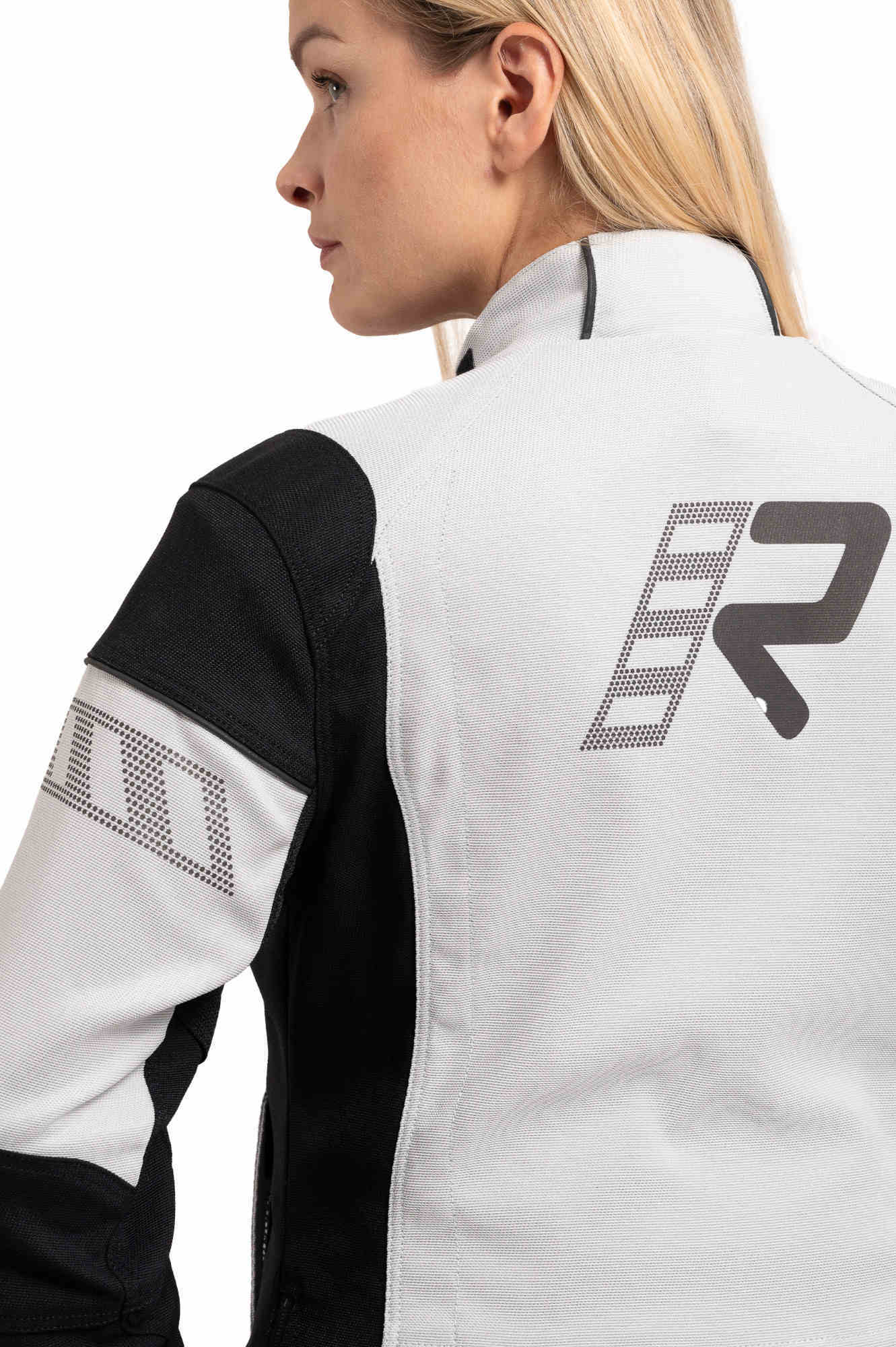 Rukka AirGobina 2.0 Damen Motorrad Textiljacke hellgrau/schwarz 36 Abbildung 7