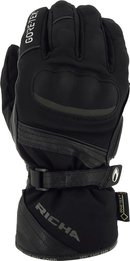 Richa Diana Gore-Tex vandtætte damer motorcykelhandsker Sort L Figur 1