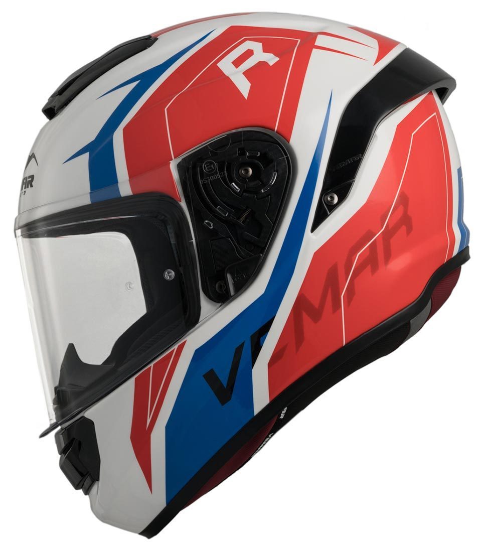 Vemar Hurricane Revenge Casco Rojo/blanco/azul S (55/56) Figura 5