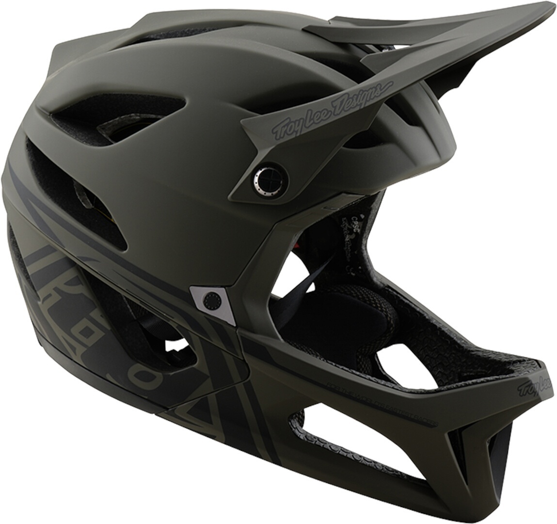 Troy Lee Designs Stage Stealth MIPS Casco Marrone opaco M/L Figura 3