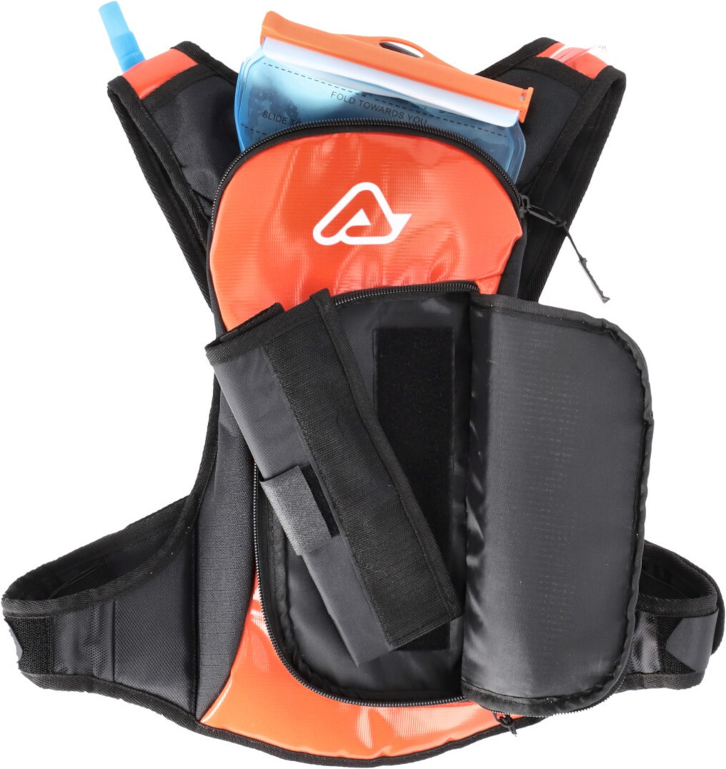 Acerbis Acqua Logo 5L Rucsacul de hidratare portocaliu/alb Figura 3