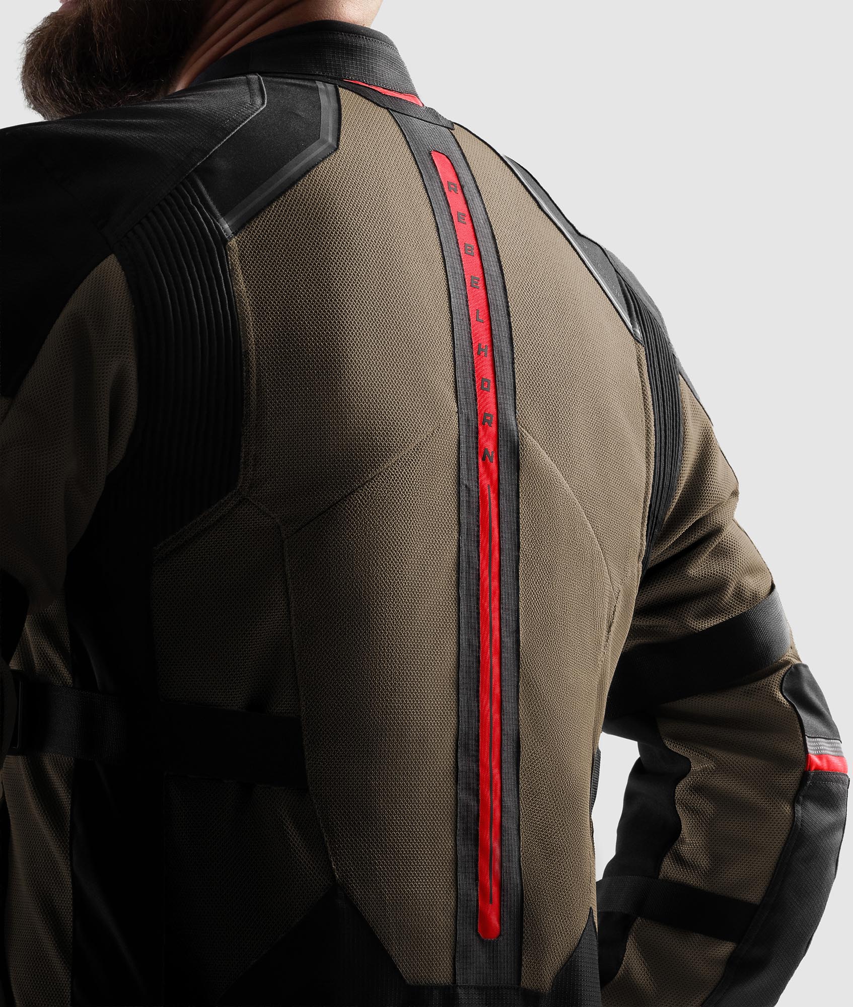 Side view of Rebelhorn Scandal 3 Motorcycle Textile Jacket