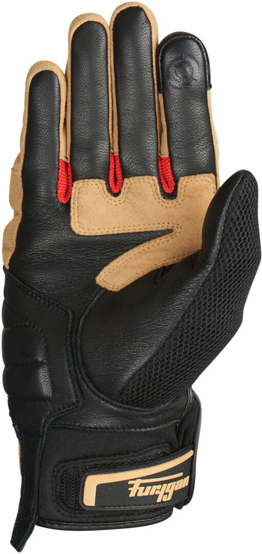 Furygan Dust D3O Motorcykel handsker Sand/sort M Figur 4