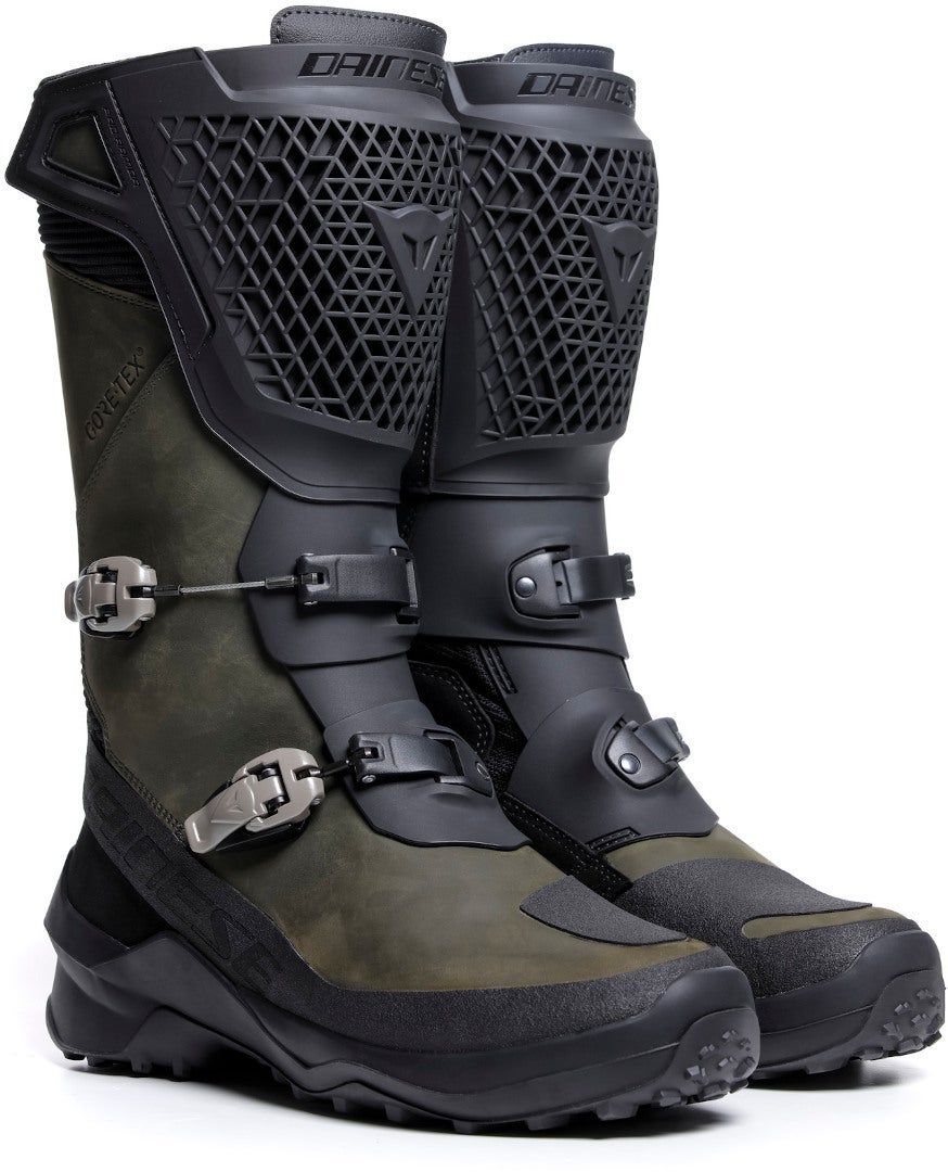 Dainese Seeker Gore-Tex Motorcycle Boots black/dark green 39 Figure 1