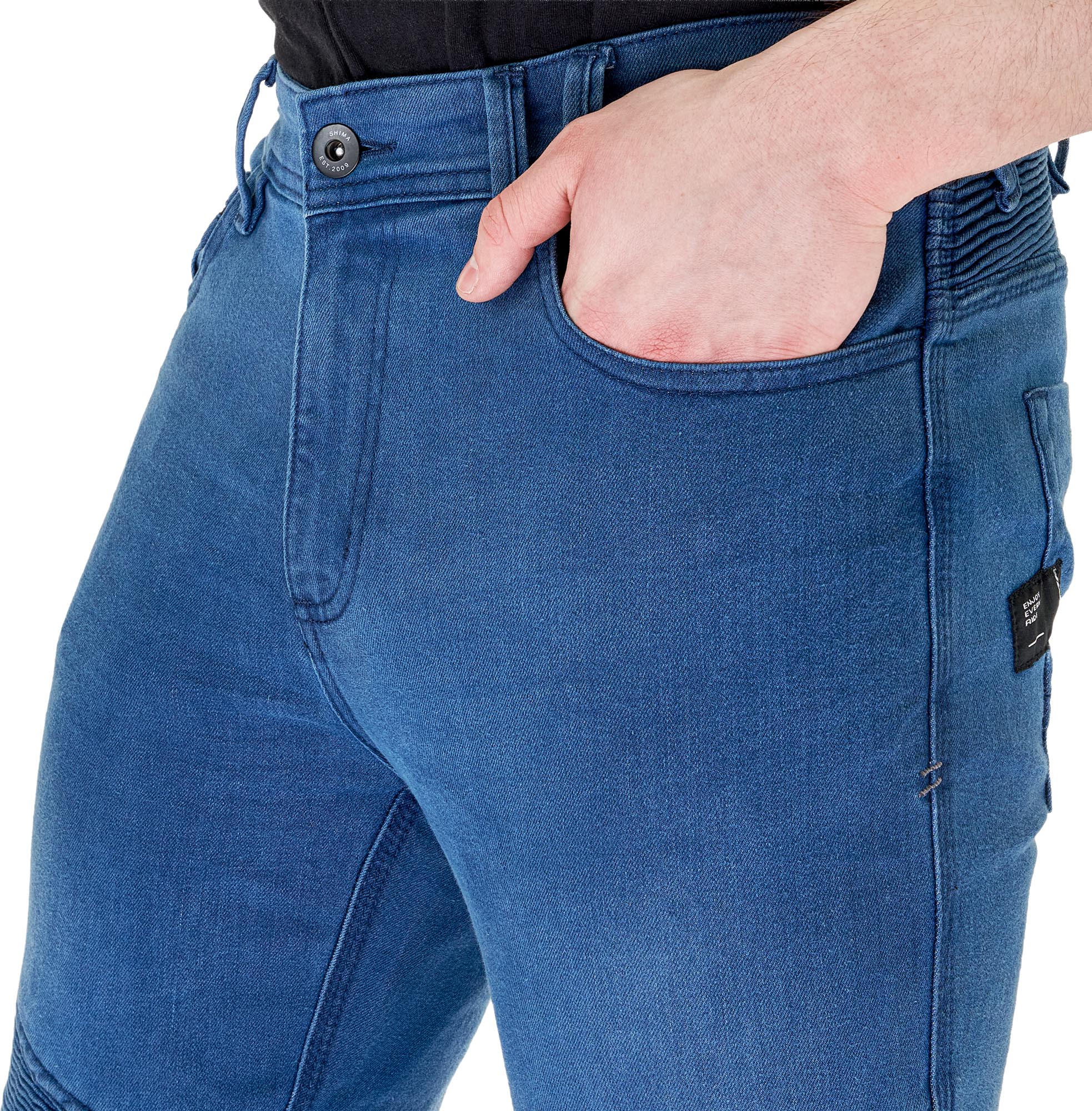 SHIMA Zenith Motorrad Jeans blu 38/32 Figura 8