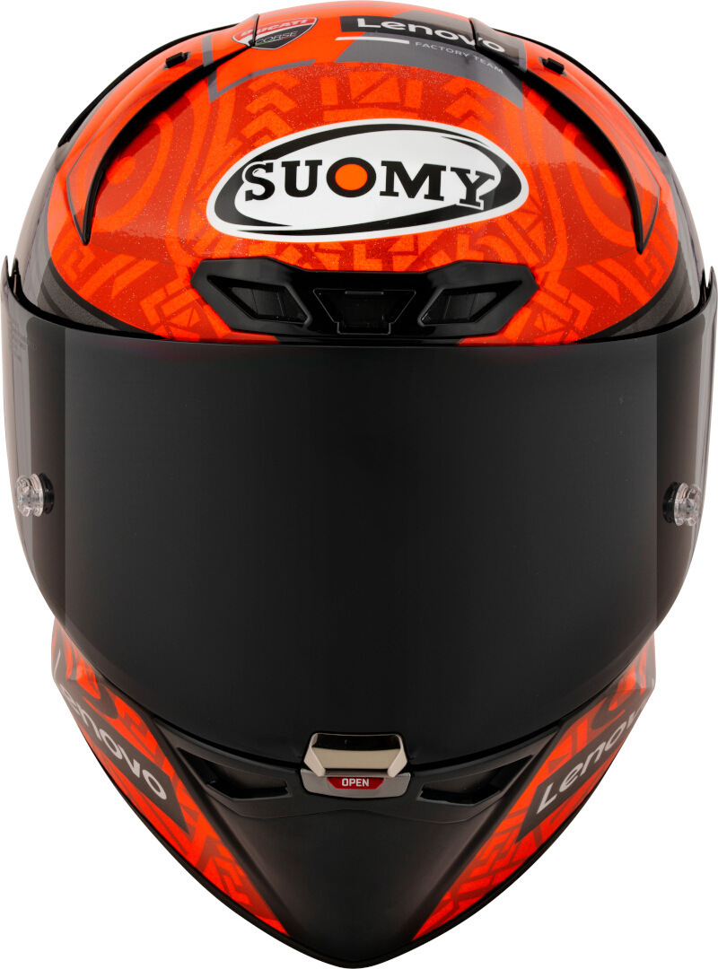 Suomy S1-XR GP Carbon Bagnaia Replica E06 Hjälm svart/orange XS (53/54) Figur 4