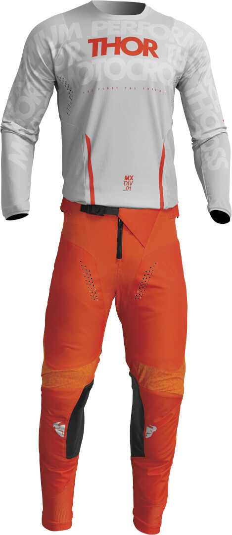 Thor Pulse Mono Motocross Hose orange 44 Abbildung 4