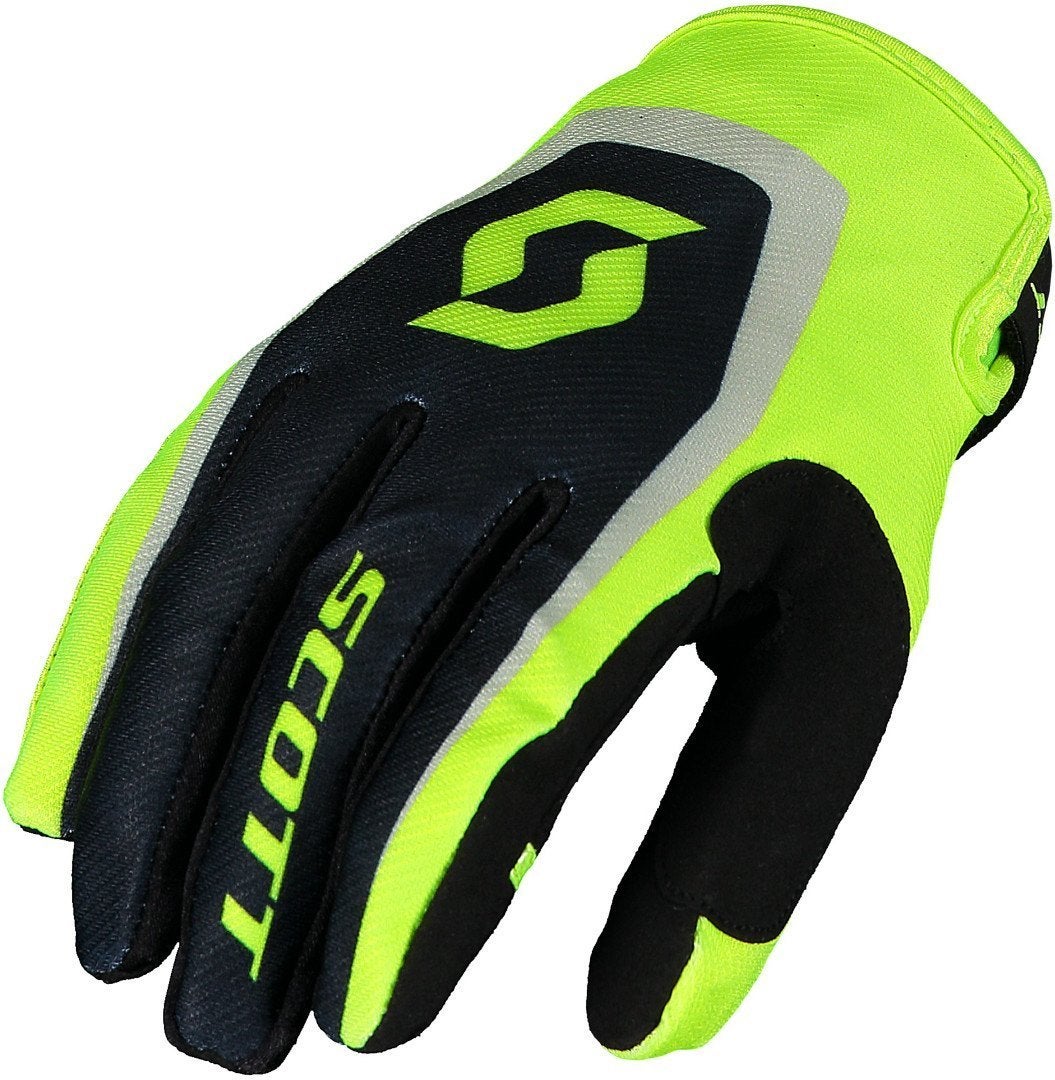 Scott 350 Dirt Gants de motocross noir/jaune M Figure 1