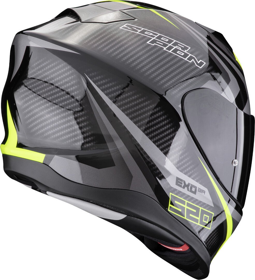 Scorpion Exo-520 Evo Air Terra Casco giallo/nero/argento M (57/58) Figura 2