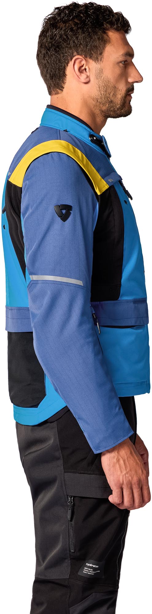 Revit Offtrack 3 H2O waterproof Motorcycle Textile Jacket blue/blue S Figure 7
