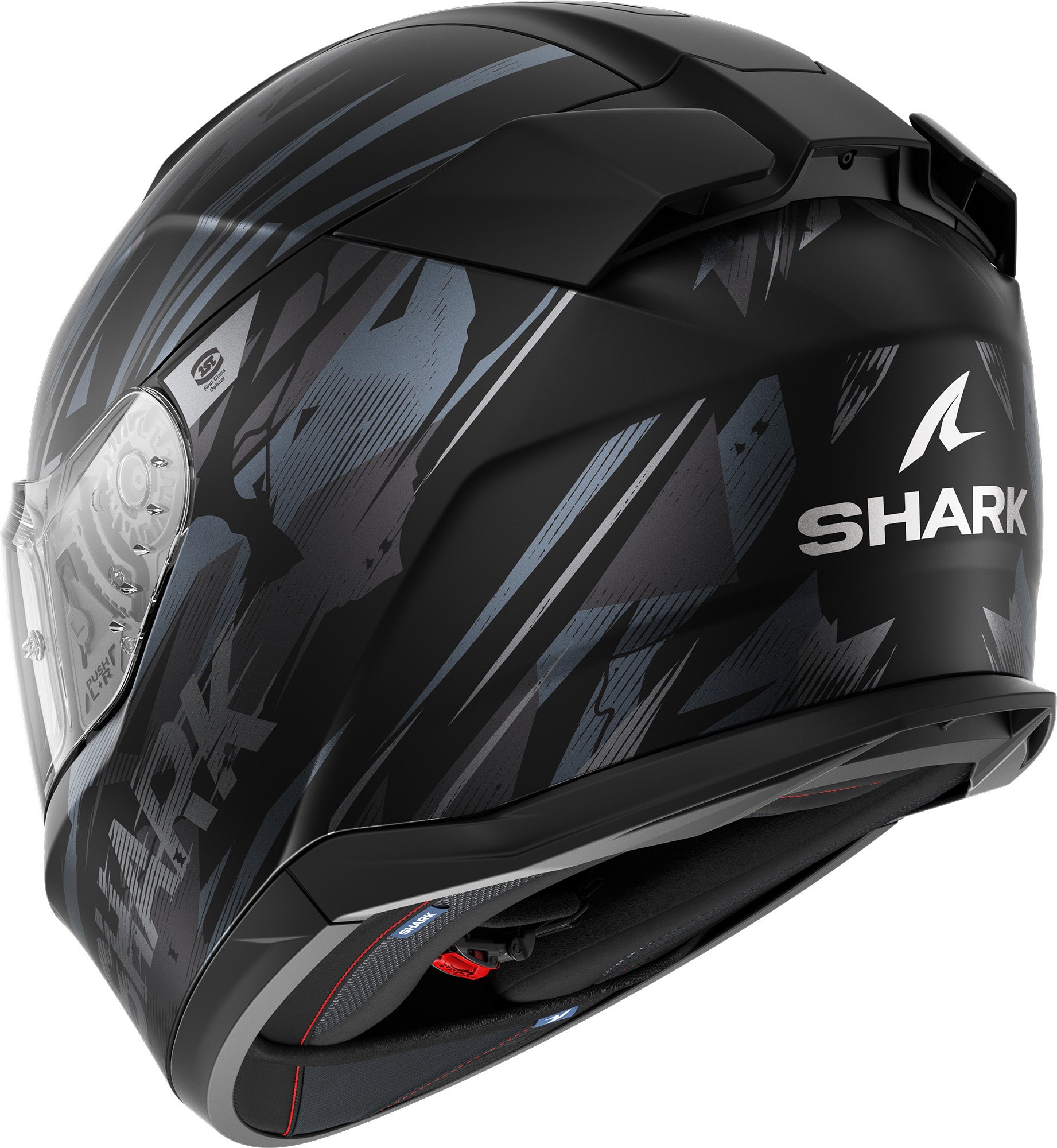 Shark D-Skwal 3 Inkrider Cască Black matt/anthracite S (55/56) Figura 2