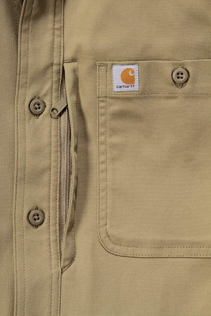 Carhartt Rugged Professional Work Camicia a maniche lunghe Dark Khaki M Figura 2