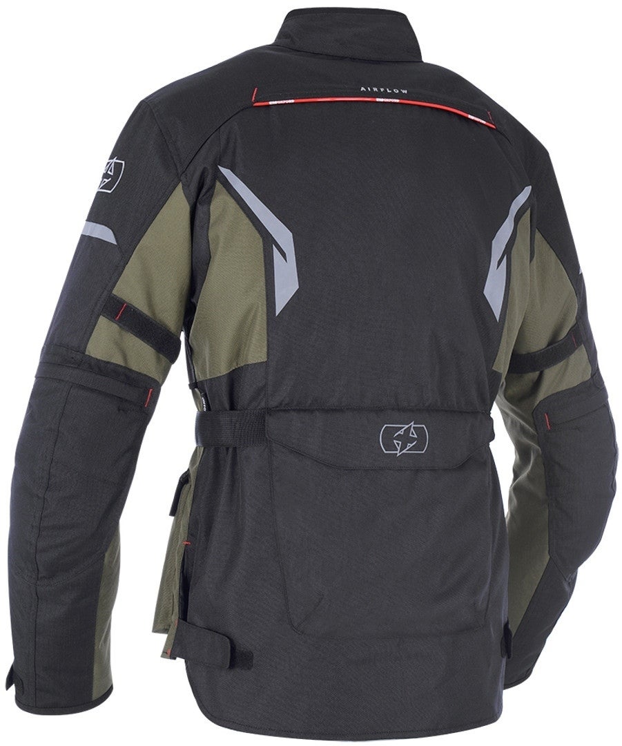 Oxford Quebec Motorcycle Textile Jacket Military Green M Figure 2