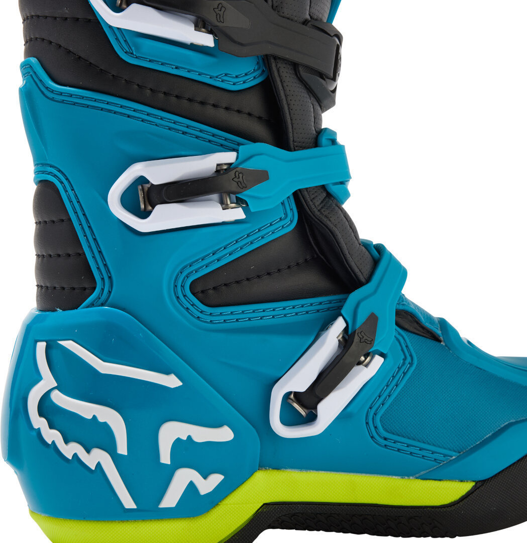 FOX Comp 2023 Stivali da motocross giovanile blu/nero 8 Figura 4