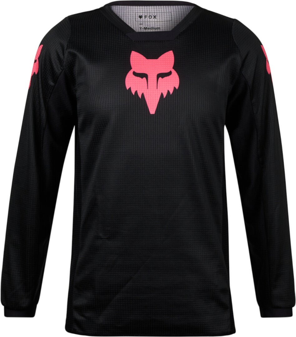 FOX 180 Blackout 2023 Mädchen Motocross Jersey YS Abbildung 1