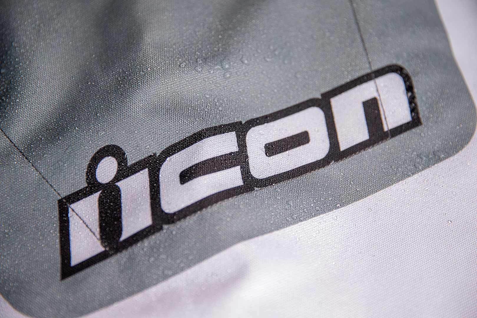 Icon Airform Retro Blouson textile de moto Blanc/Gris L Figure 10