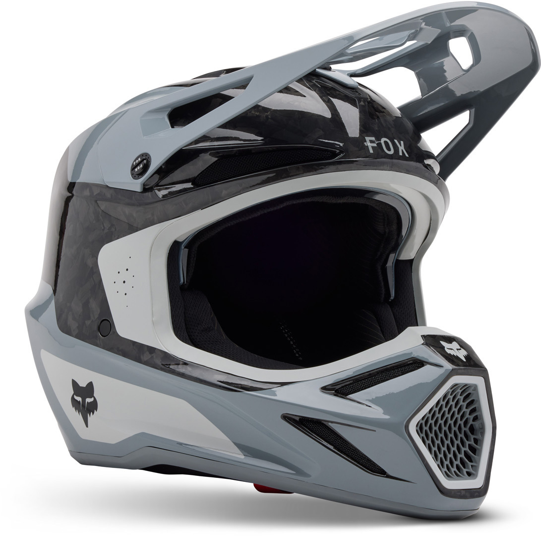 FOX V3 RS Infinite MIPS Motocross Helm grau M (57/58) Abbildung 1