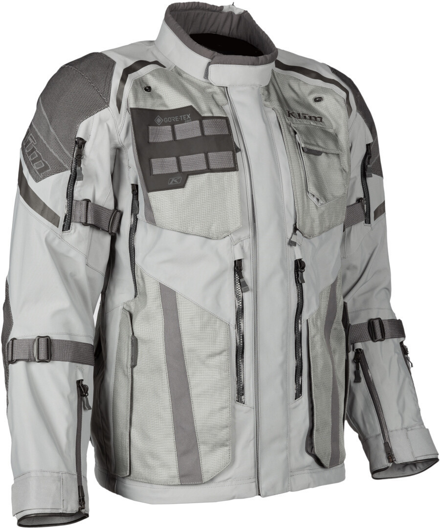 Klim Badlands Pro 2023 Motorrad Textiljacke grau M Abbildung 7