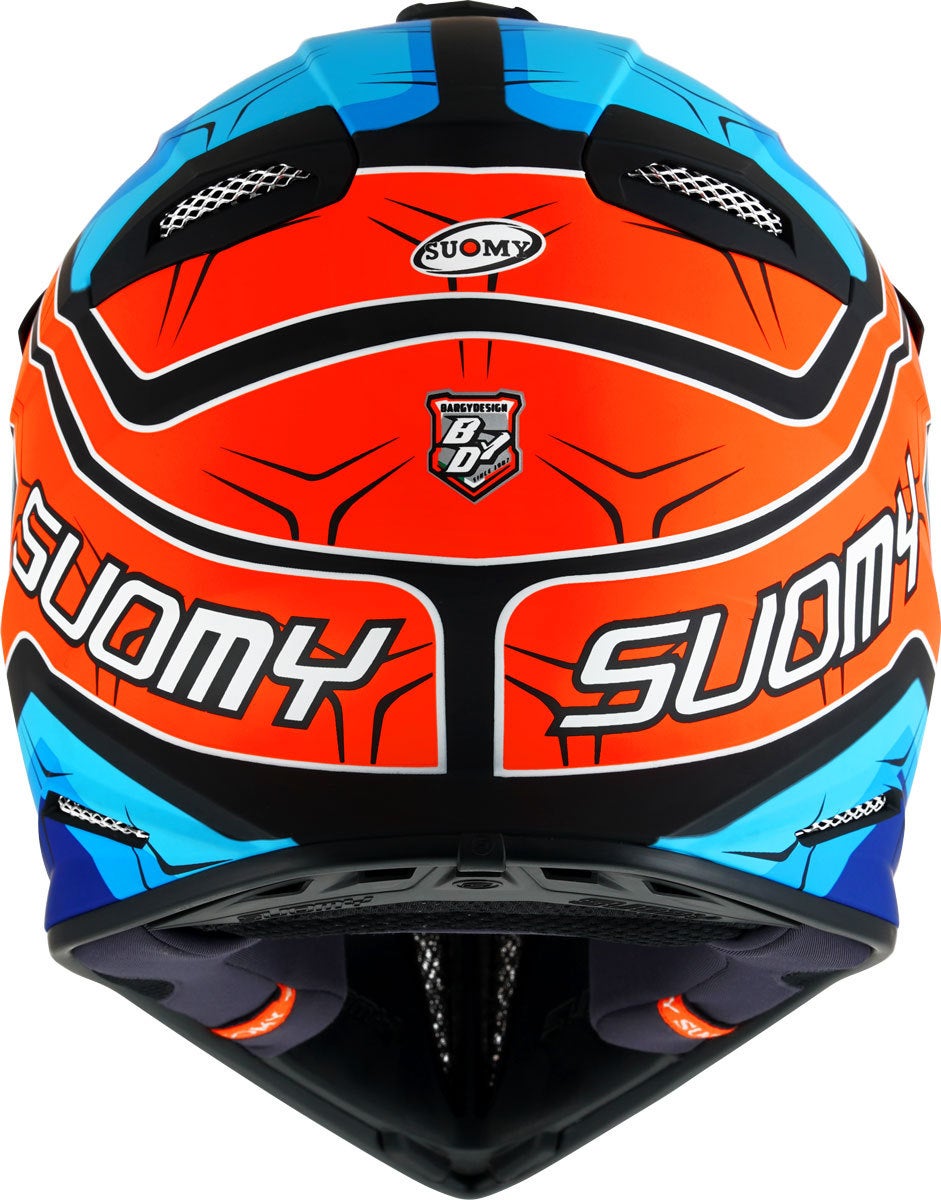 Suomy X-Wing Subatomic Motocross hjelm orange/blå M (57/58) Figur 4