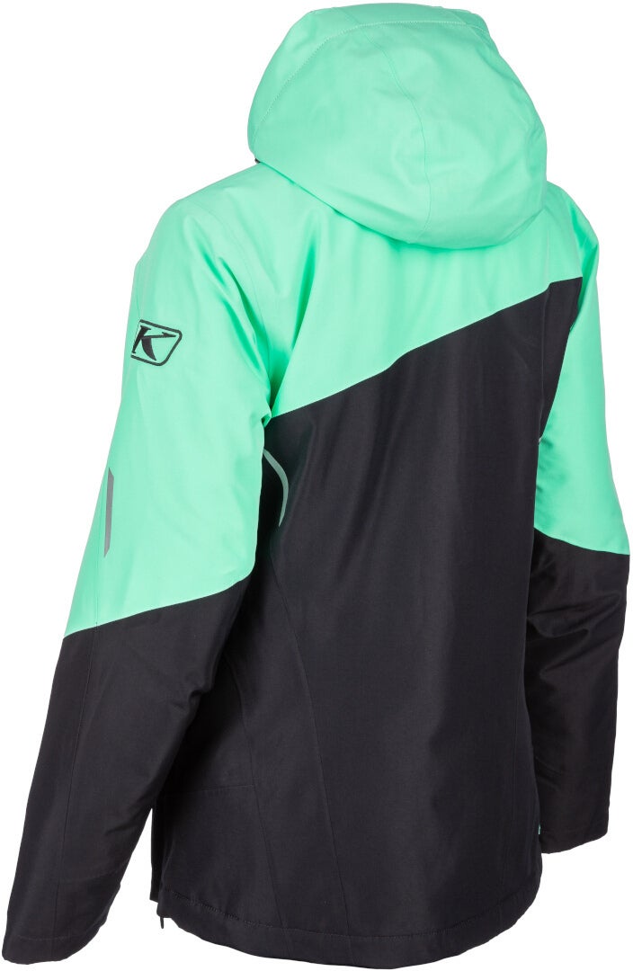 Klim Allure 2022 Dame snescooterjakke Mintgrøn/sort M Figur 2