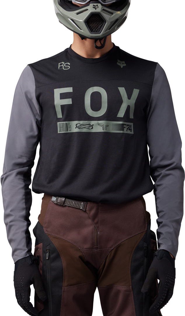 FOX Ranger Off-Road Motocross trøje Sort L Figur 3