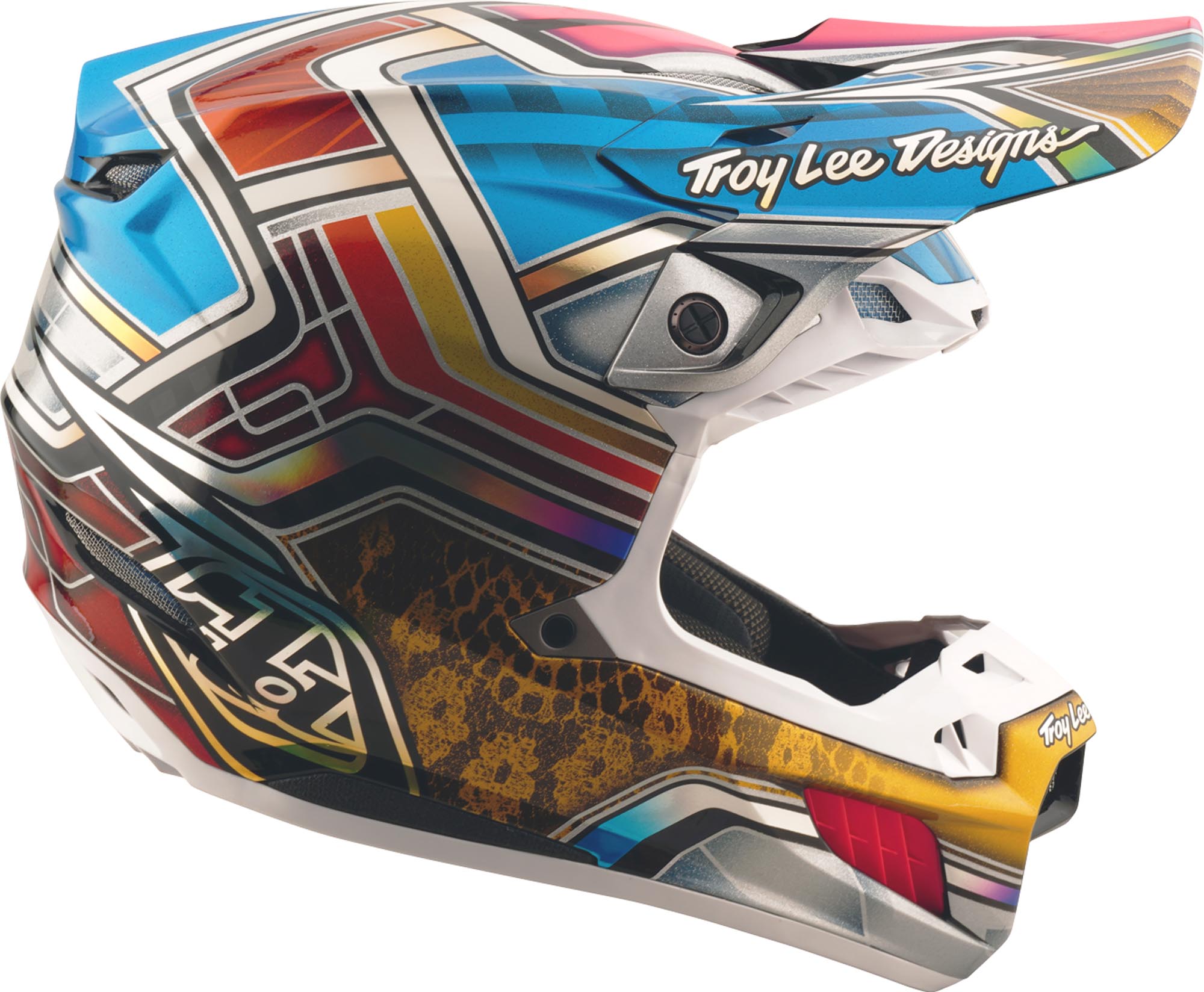 Troy Lee Designs SE5 Carbon Lowrider MIPS Motorcross helm XL Figuur 6