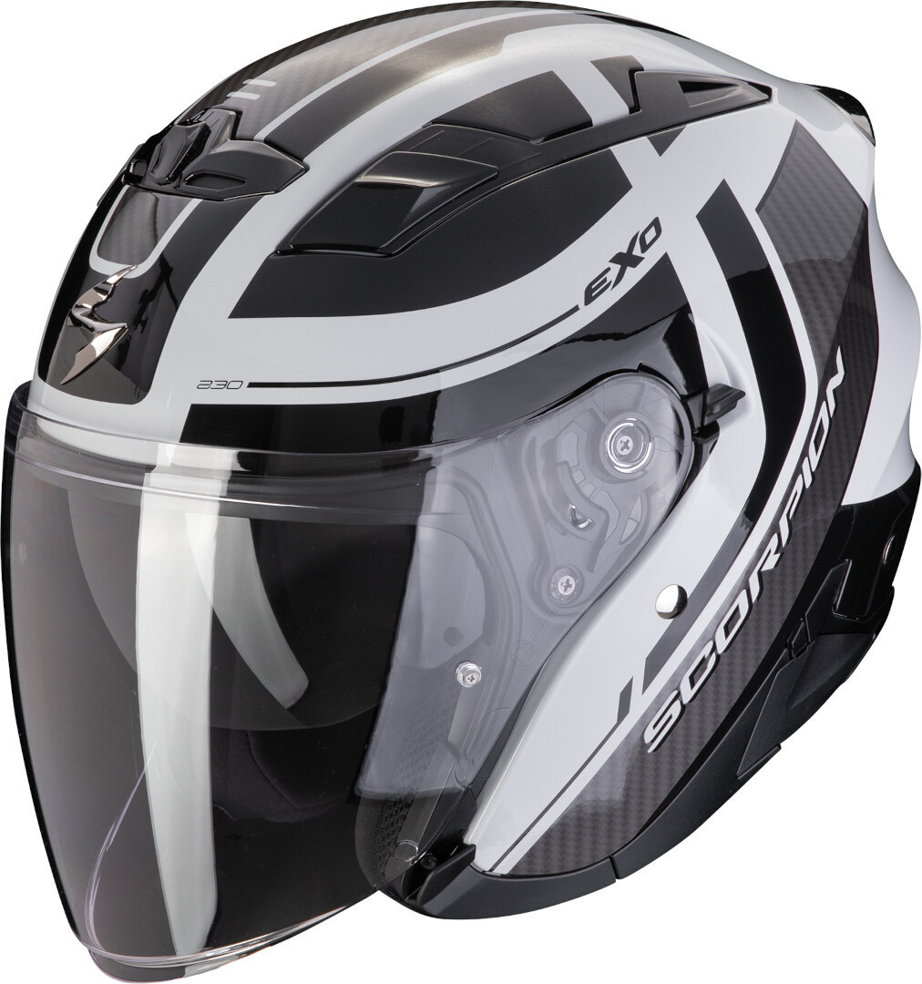 Scorpion Exo-230 Pul Jet hjelm sort/grå M (57/58) Figur 1