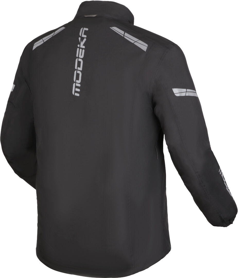 Modeka Hydron waterproof Motorcycle Textile Jacket black/grey 5XL Figure 4