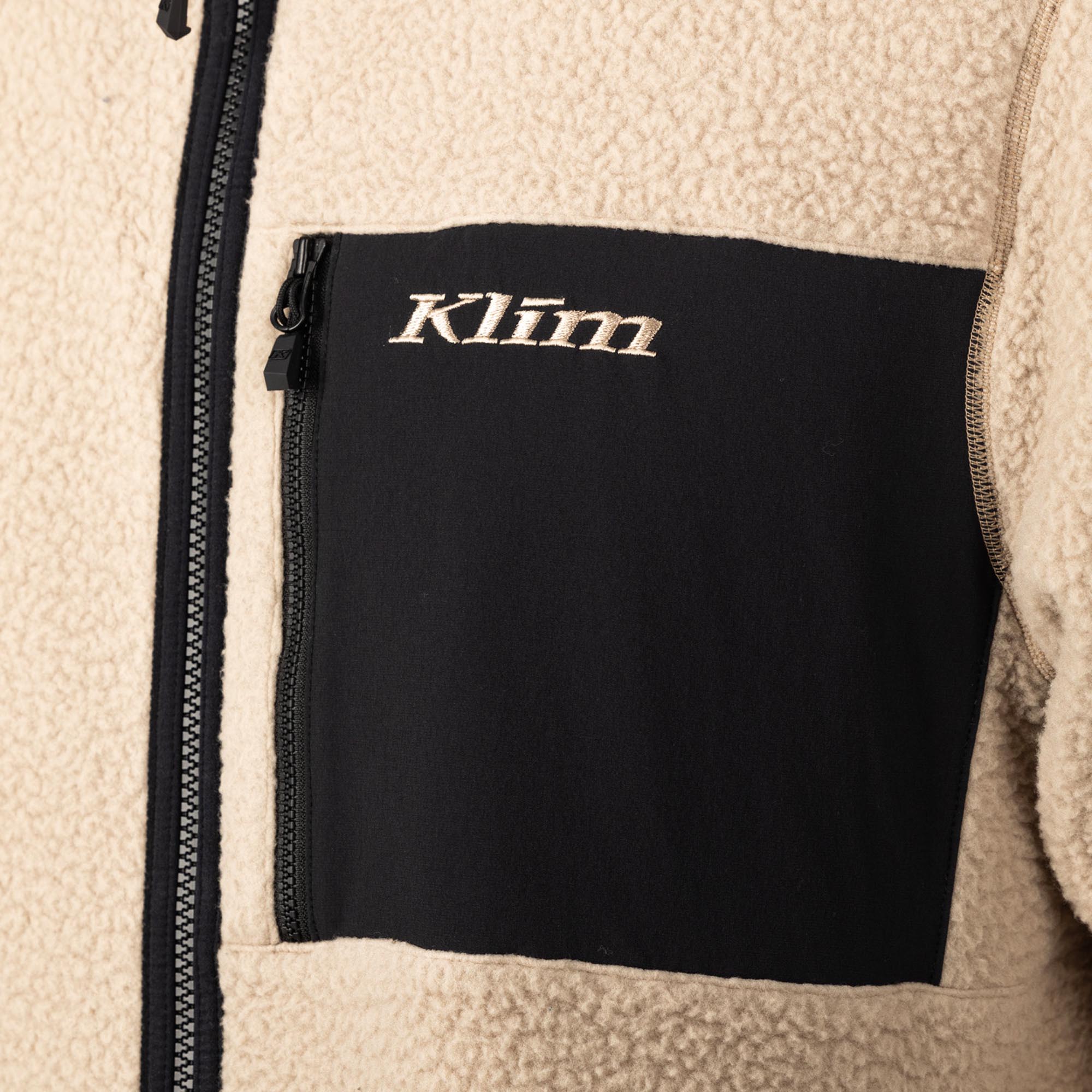 Klim High Pile Giacca beige/nero 2XL Figura 4