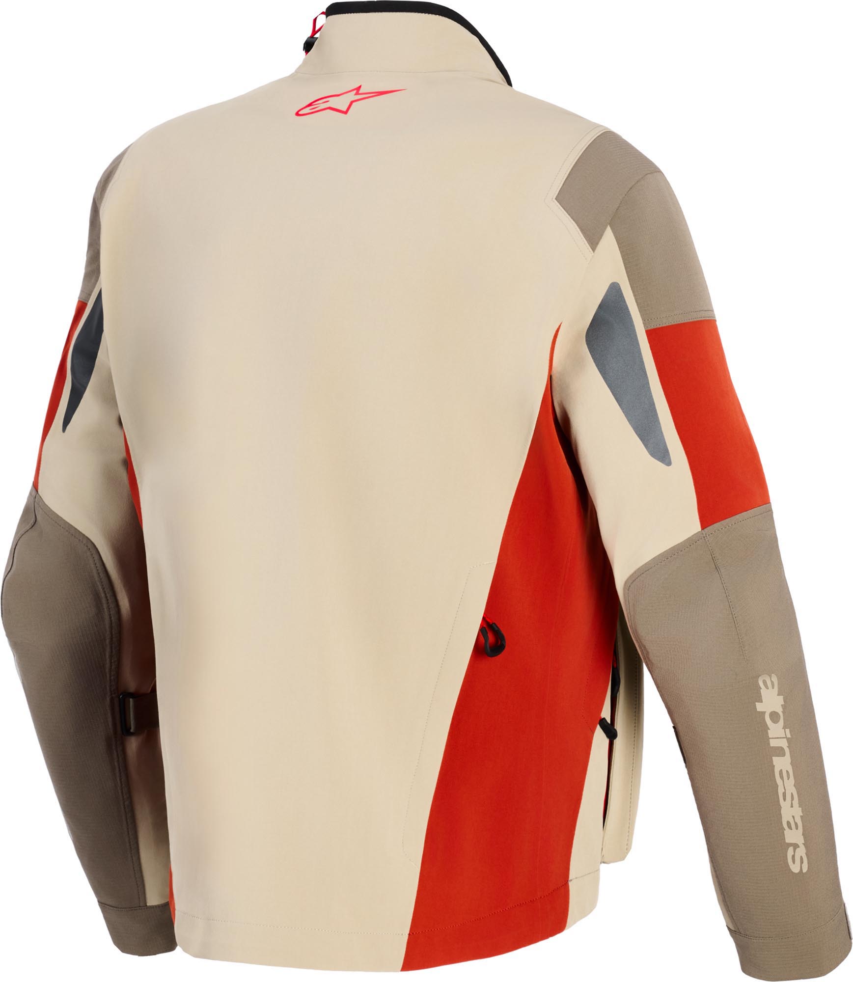 Alpinestars Maxdura Drystar XF Jachetă textilă impermeabilă pentru motociclete Roșu/bej/maro 4XL Figura 2