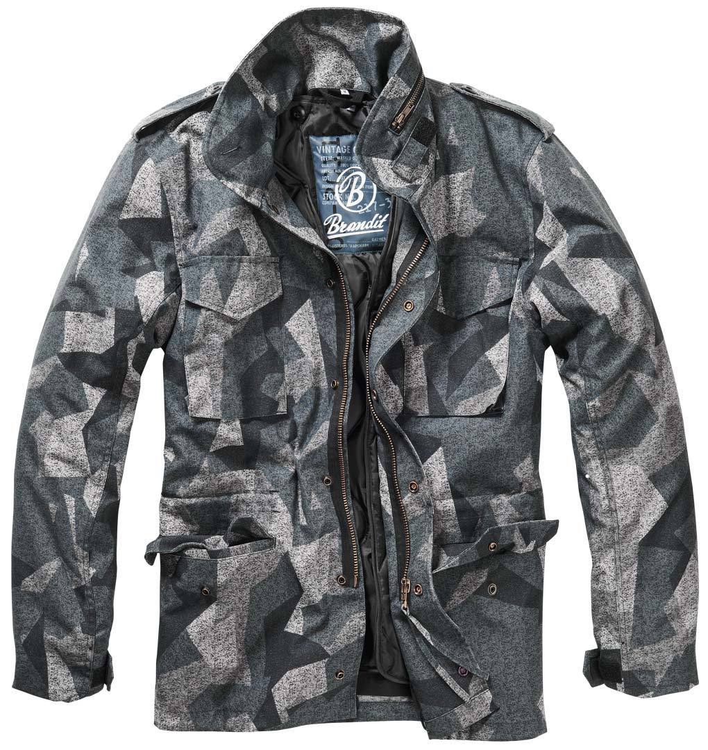 Brandit M-65 Classic Jacke hellgrau/dunkelgrau 7XL Abbildung 1