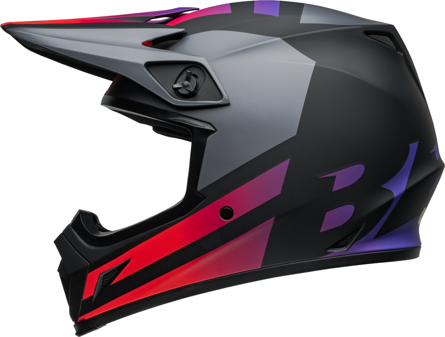 Bell MX-9 MIPS Alter Ego Cască de motocross Negru/Gri/Roșu S (55/56) Figura 4