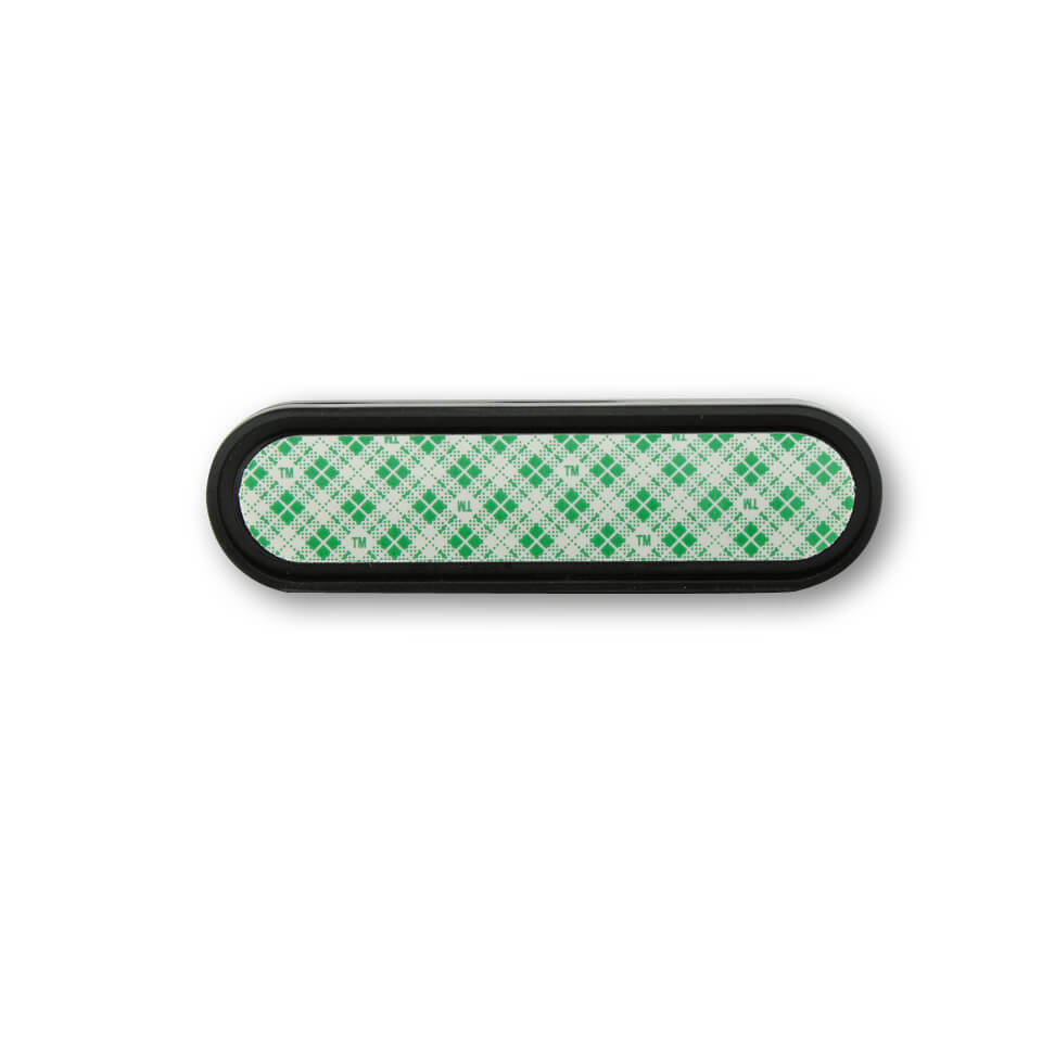 ECIE Reflektor gebogene Form, gelb mit selbstklebender Folie Figura 3