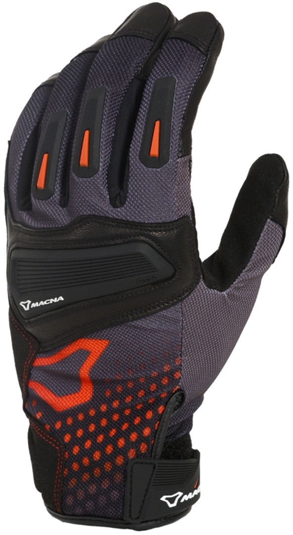 Macna Jugo Motorrad Handschuhe schwarz/rot M Abbildung 1