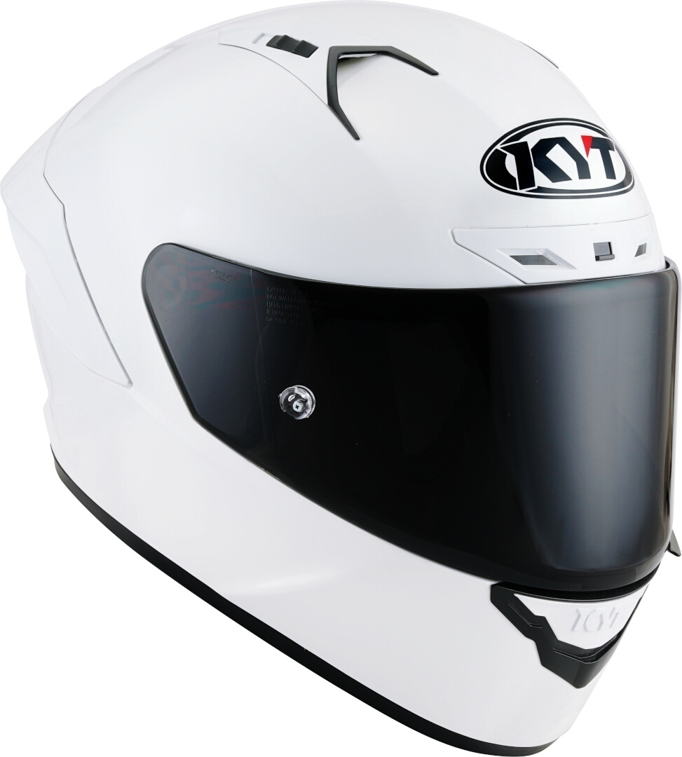 KYT NZ Race Plain Casque Blanc S (55/56) Figure 4