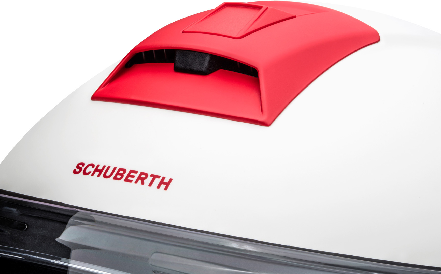 Schuberth C4 Pro Fragment Klapphelm weiß/rot S (55) Abbildung 3