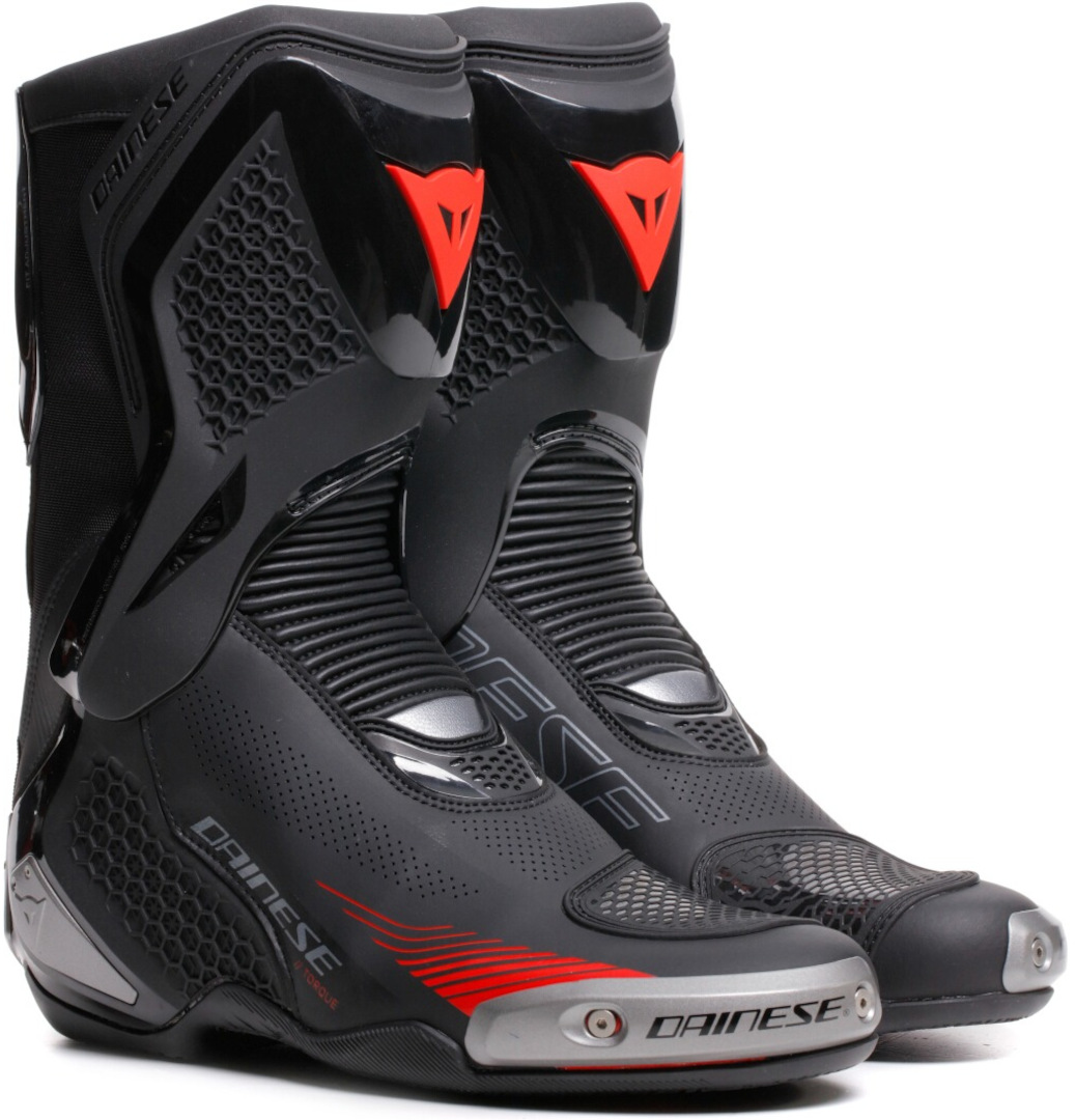 Dainese Torque 4 Air 2.0 Cizme de motocicletă Negru/Roșu 47 Figura 1